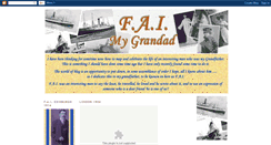 Desktop Screenshot of fai-mygrandad.blogspot.com