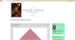 Desktop Screenshot of cassielomasmakeupartist.blogspot.com