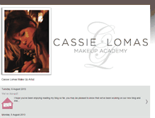 Tablet Screenshot of cassielomasmakeupartist.blogspot.com