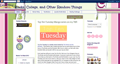 Desktop Screenshot of booksandcollege.blogspot.com