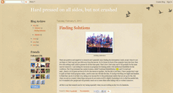 Desktop Screenshot of hardpressedonallsides.blogspot.com