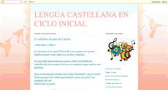Desktop Screenshot of lenguacastellanagarbi.blogspot.com