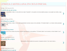 Tablet Screenshot of lenguacastellanagarbi.blogspot.com