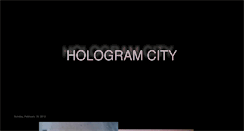 Desktop Screenshot of hologramcity.blogspot.com