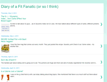 Tablet Screenshot of befitlivefit.blogspot.com