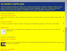 Tablet Screenshot of olharesespeciais.blogspot.com
