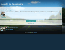 Tablet Screenshot of gestiondetecnologiamaturin2011.blogspot.com
