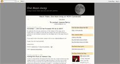 Desktop Screenshot of onemoonaway.blogspot.com