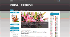 Desktop Screenshot of fashion-bridalfashion.blogspot.com