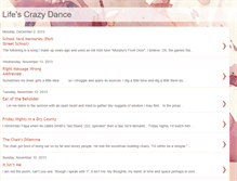 Tablet Screenshot of lifescrazydance.blogspot.com