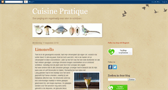 Desktop Screenshot of cuisinepratique.blogspot.com