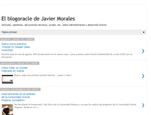 Tablet Screenshot of oraclexperto.blogspot.com