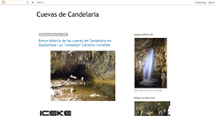 Desktop Screenshot of cuevascandelaria.blogspot.com