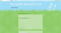 Desktop Screenshot of diversidadeducativacr.blogspot.com