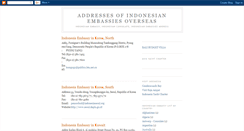 Desktop Screenshot of indonesian-embassy.blogspot.com