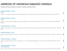 Tablet Screenshot of indonesian-embassy.blogspot.com