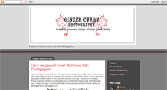 Desktop Screenshot of gingercurryphotography.blogspot.com