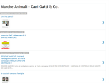 Tablet Screenshot of marcheanimali.blogspot.com