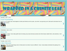 Tablet Screenshot of chineseleafwrap.blogspot.com