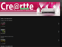 Tablet Screenshot of crearteinteriores.blogspot.com