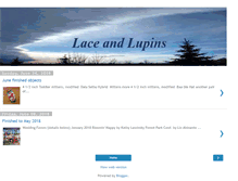 Tablet Screenshot of laceandlupins.blogspot.com