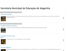 Tablet Screenshot of educaoalagoinha.blogspot.com
