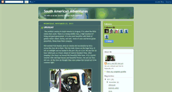 Desktop Screenshot of marcumadventures.blogspot.com