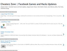 Tablet Screenshot of cheaterz-zone.blogspot.com