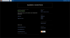 Desktop Screenshot of hannes-e.blogspot.com