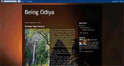 Desktop Screenshot of beingodiya.blogspot.com