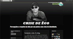Desktop Screenshot of crisedeego.blogspot.com