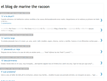 Tablet Screenshot of elblogdemarinetheracoon.blogspot.com