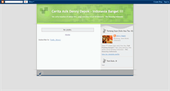 Desktop Screenshot of dennydepok.blogspot.com
