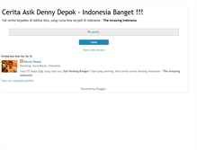 Tablet Screenshot of dennydepok.blogspot.com