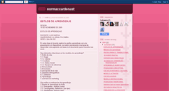 Desktop Screenshot of normaccardenast.blogspot.com
