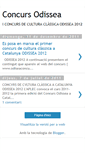 Mobile Screenshot of concursodissea.blogspot.com
