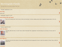 Tablet Screenshot of morningsidefamily.blogspot.com