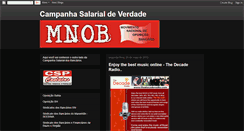 Desktop Screenshot of campanhasalarialdeverdade.blogspot.com