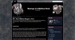 Desktop Screenshot of malifauxnoob.blogspot.com