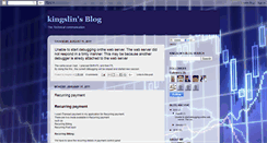 Desktop Screenshot of kingslin.blogspot.com
