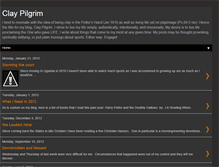Tablet Screenshot of claypilgrim.blogspot.com