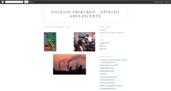 Desktop Screenshot of opiniaoadolescente.blogspot.com