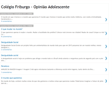 Tablet Screenshot of opiniaoadolescente.blogspot.com