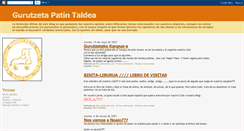 Desktop Screenshot of gurutzetablog.blogspot.com
