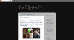 Desktop Screenshot of ellysonfour.blogspot.com