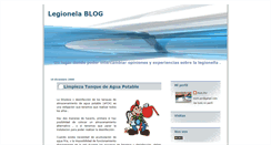 Desktop Screenshot of legionelablog.blogspot.com