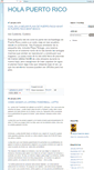 Mobile Screenshot of holapuertorico.blogspot.com