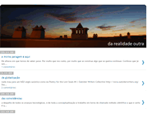 Tablet Screenshot of darealidadeoutra.blogspot.com
