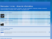 Tablet Screenshot of marcustec.blogspot.com