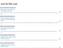 Tablet Screenshot of justnohairloss.blogspot.com